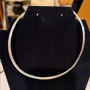 Vintage Bayanihan Modernist Sterling Silver Choker 16” No Clasp. Stunning!